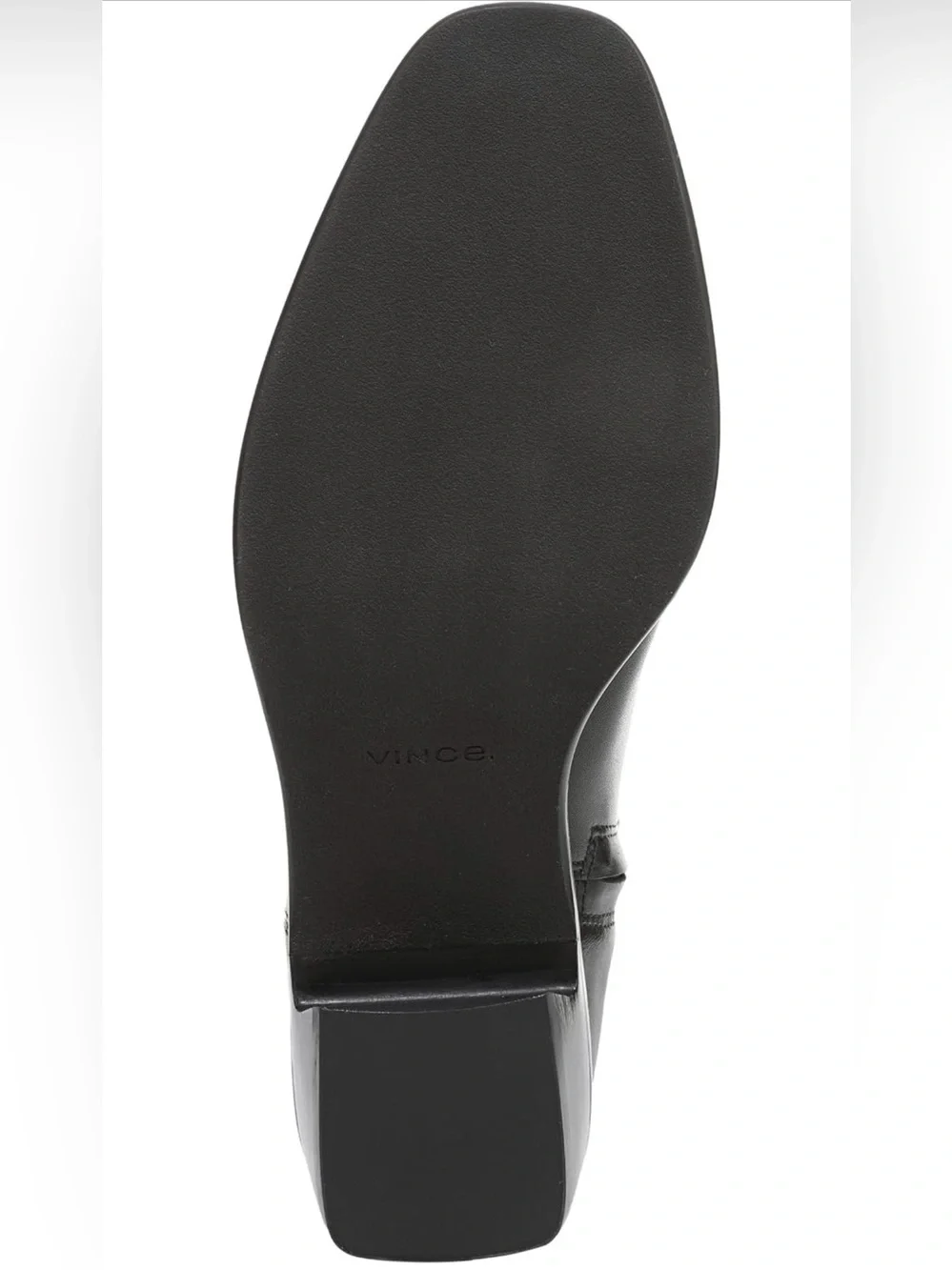Vince Andes Zip Tall Boots- Black